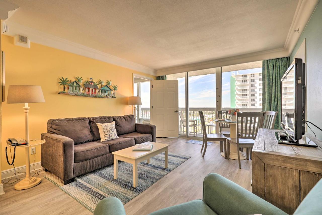 Ocean-View Daytona Beach Resort Retreat With Balcony Kültér fotó